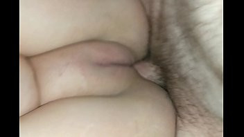 Play My tight shaved pussy gripping big dick so hard it made him cum too fast
