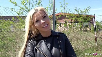 play GERMAN SCOUT - Big Boobs MILF Barbie Sins Talk To Fuck At Street Casting For Money