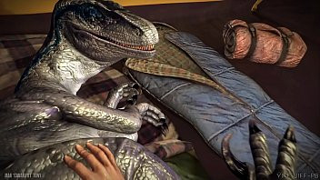 play Cavafly01 - Jurassic Park "Blue" Camping animation (POV)