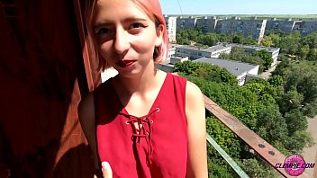 Play Student Sensual Sucking Dick Stranger in an Abandoned House - Facial