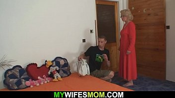 Play My girlfriends mom forced me into cheating sex