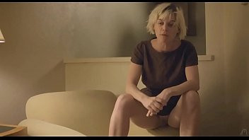 Play Gemma Brockis jacks a guy off and shows her pussy to another guy in the mainstream movie No Light and No Land Anywhere