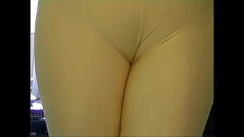 Play Emily the milf tries on yellow spandex catsuit again