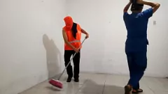 Play Hot Nurse Gives Filthy Blowjob to Janitor's Big Cock