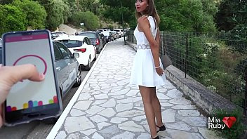 Play Wearing Vibrating Panties In Public Place - Hot Orgasm In Restaurant During Dessert