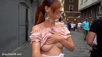 Play Jeny Smith compilation. Naked in public with flasing and body art scenes.