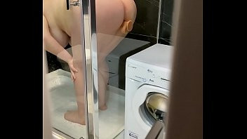 Play Dildo Fuck in Shower - Spying on stepsister (STEP FANTASY)