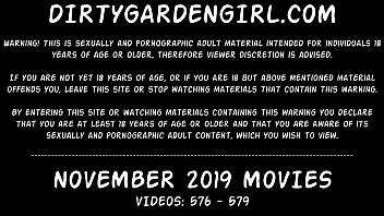 Play Dirtygardengirl NOVEMBER 2019 NEWS: huge prolapse, fisting insertions