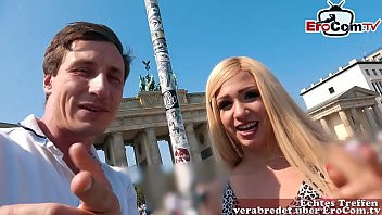 play EroCom Date - Deutsche Blondine bei echtem Blinddate casting abgeschleppt und ohne gummi gefickt