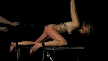 Play 2020-06-21, flogging Alina P. and the game whis breasts using electricity (electric torture) (c) TimLev