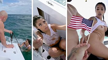 Play BANGBROS - Cuban Hottie, Vanessa Sky, Gets Rescued At Sea By Jmac